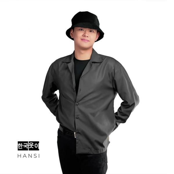 Ilhae Overshirt - Dark Gray