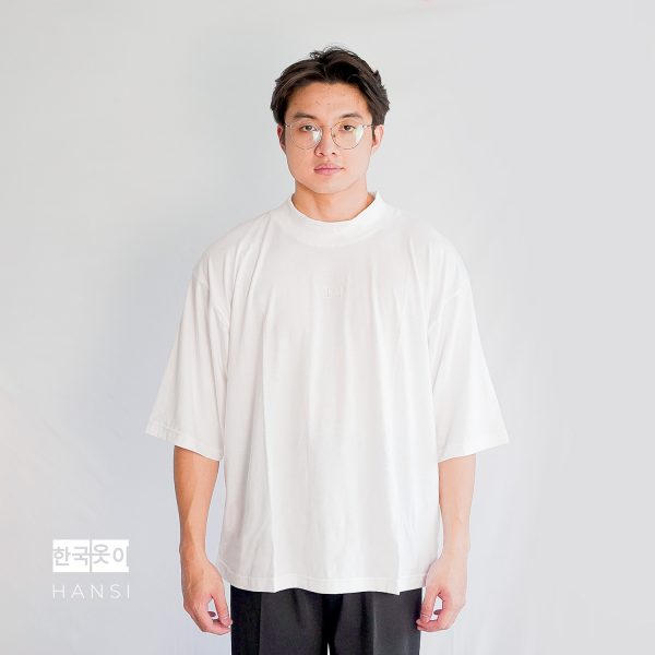 Signature Mock Tee - Plain White