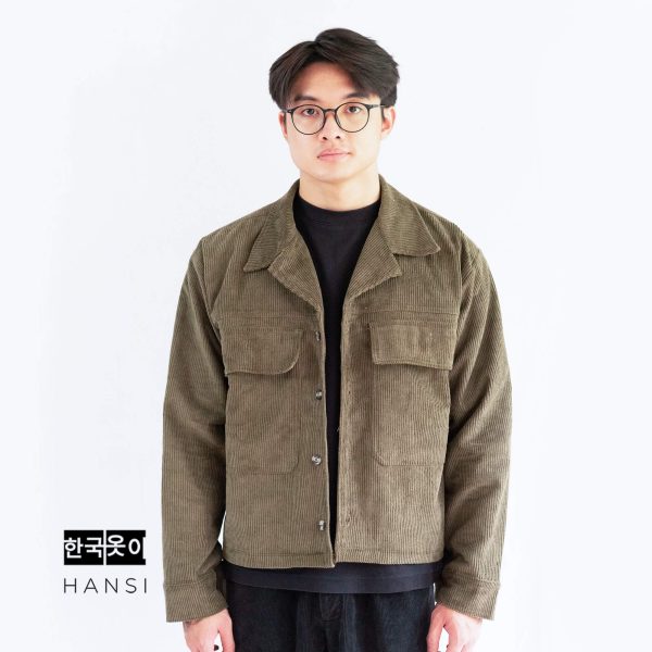 Heetea Corduroy Jacket - Olive