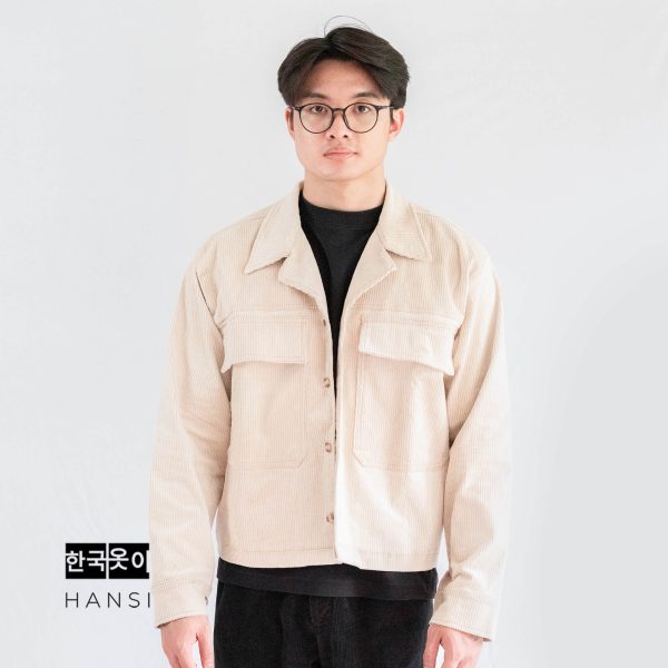 Heetae Corduroy Jacket - Cream