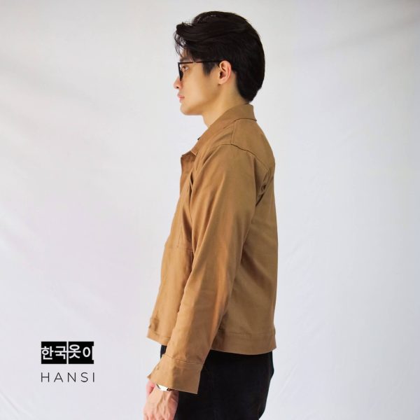 Inho Trucker Jacket - Mocca - Image 4