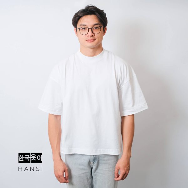 Hansi Boxy Tee - Neutral White