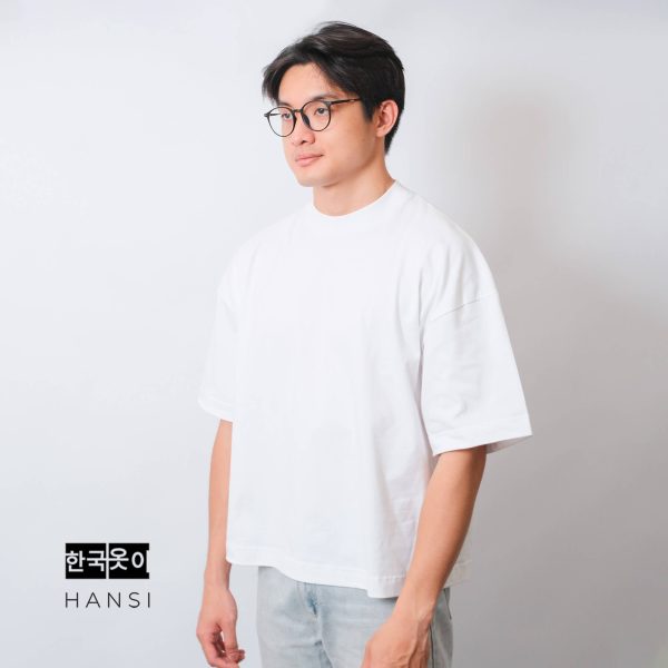 Hansi Boxy Tee - Neutral White - Image 2