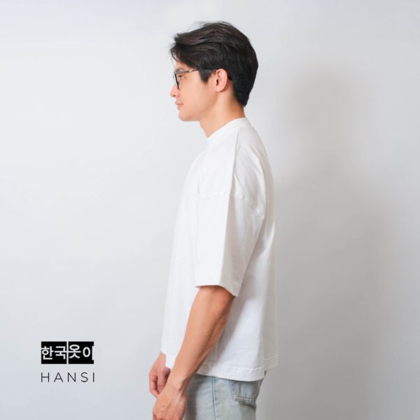 Hansi Boxy Tee - Neutral White - Image 3