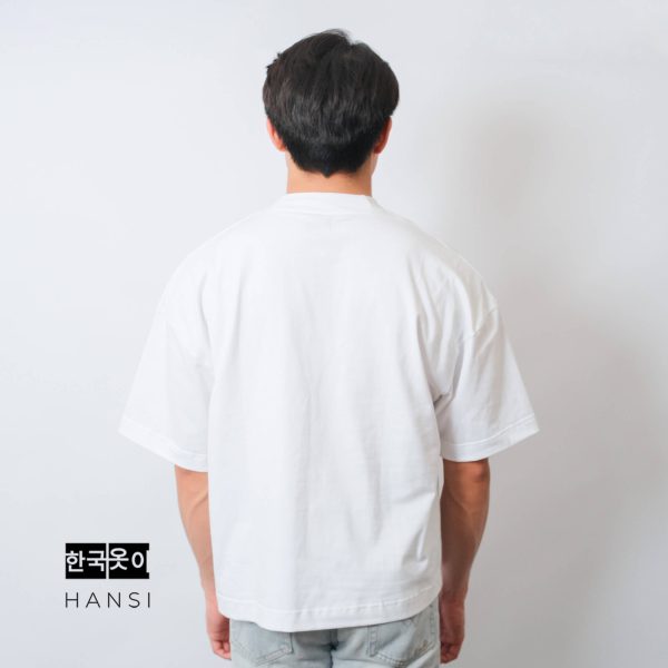 Hansi Boxy Tee - Neutral White - Image 4