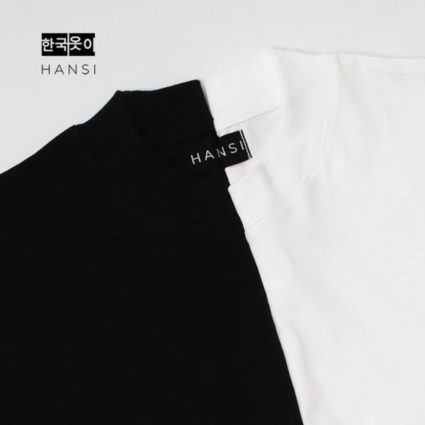 Hansi Boxy Tee - Solid Black - Image 4