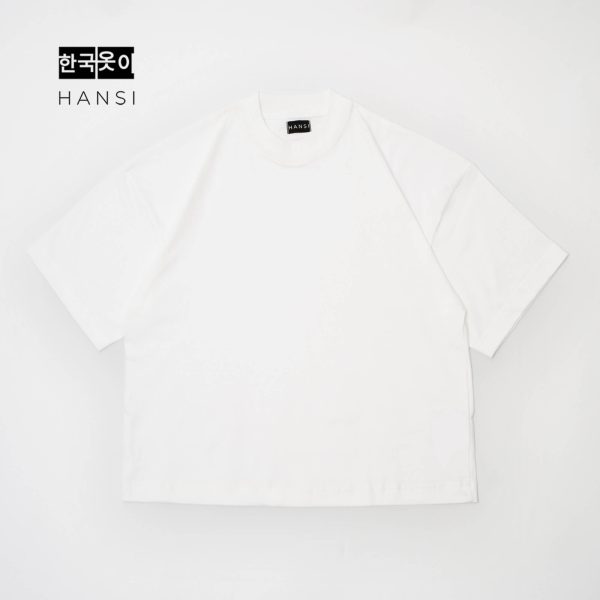 Hansi Boxy Tee - Neutral White - Image 7